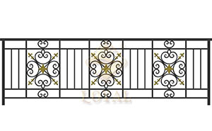 鐵藝護(hù)欄 - 高端陽臺欄桿