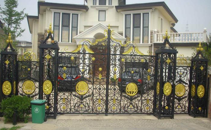 高檔別墅庭院鐵藝大門(mén)