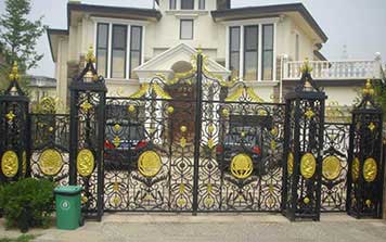 高檔別墅庭院鐵藝大門