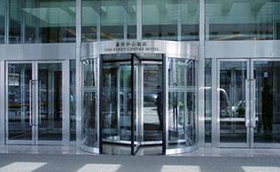 北京CBD嘉里中心旋轉(zhuǎn)門(mén)工程案例