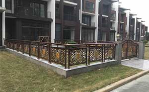 蘿崗中天花園護(hù)欄案例