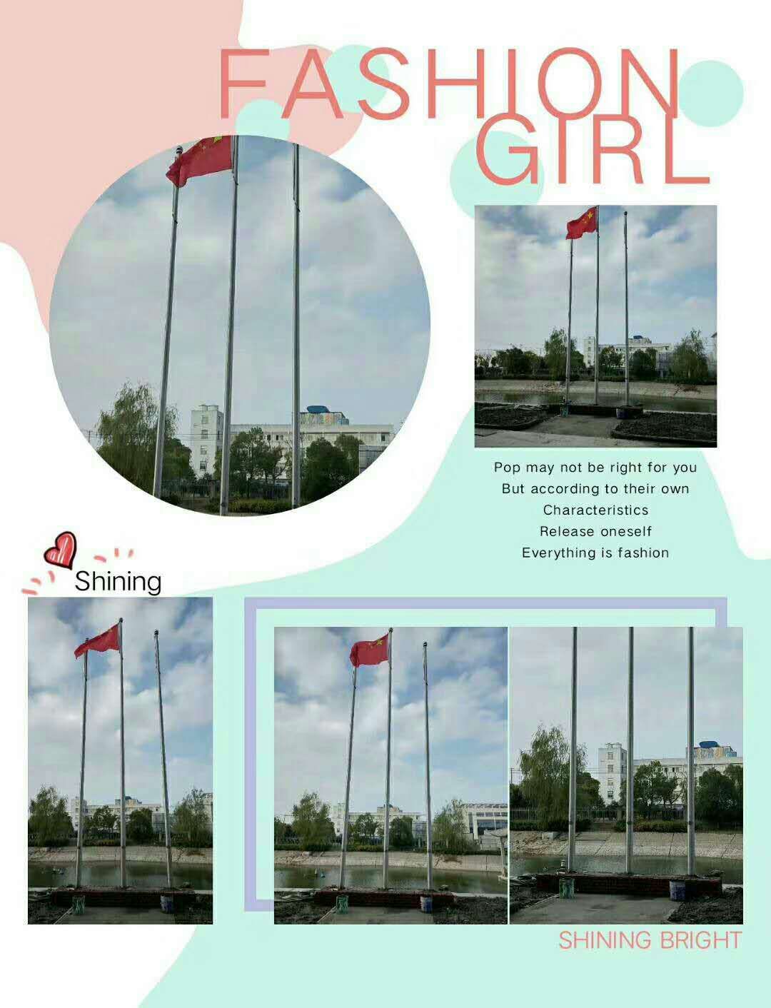 云浮學(xué)校旗桿揭陽醫(yī)院旗桿潮州漢白玉旗臺安裝