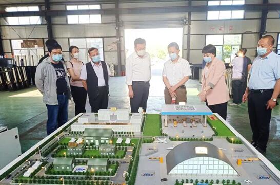 河北省科協(xié)科技工作者服務(wù)中心主任王建樓一行蒞臨卓奧世鵬