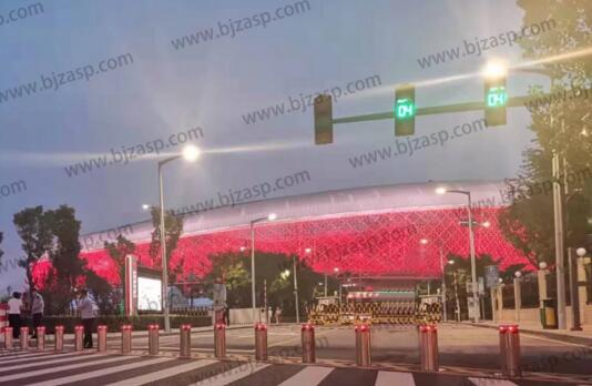 二青會(huì)開幕 卓奧世鵬升降柱入駐主會(huì)場(chǎng)山西“紅燈籠”體育場(chǎng)