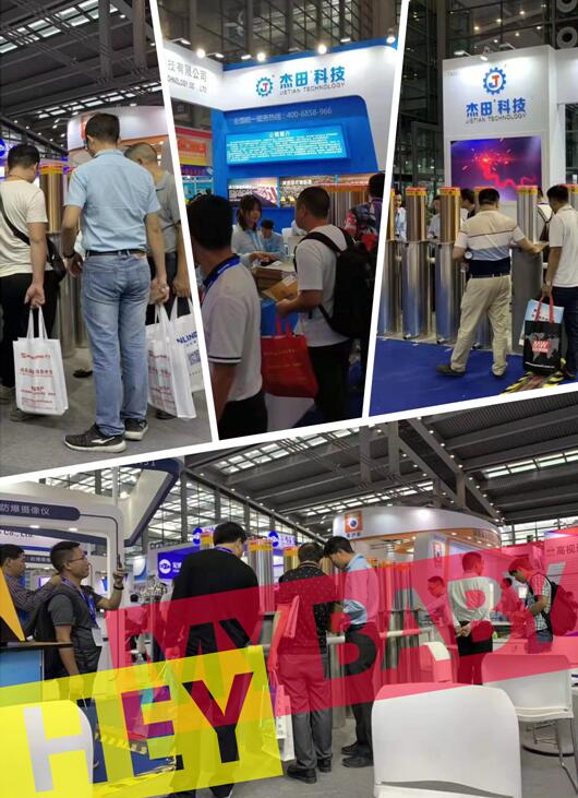 杰田科技展區(qū) 升降柱、路障機(jī)、破胎器 超強(qiáng)防撞 實(shí)力吸睛