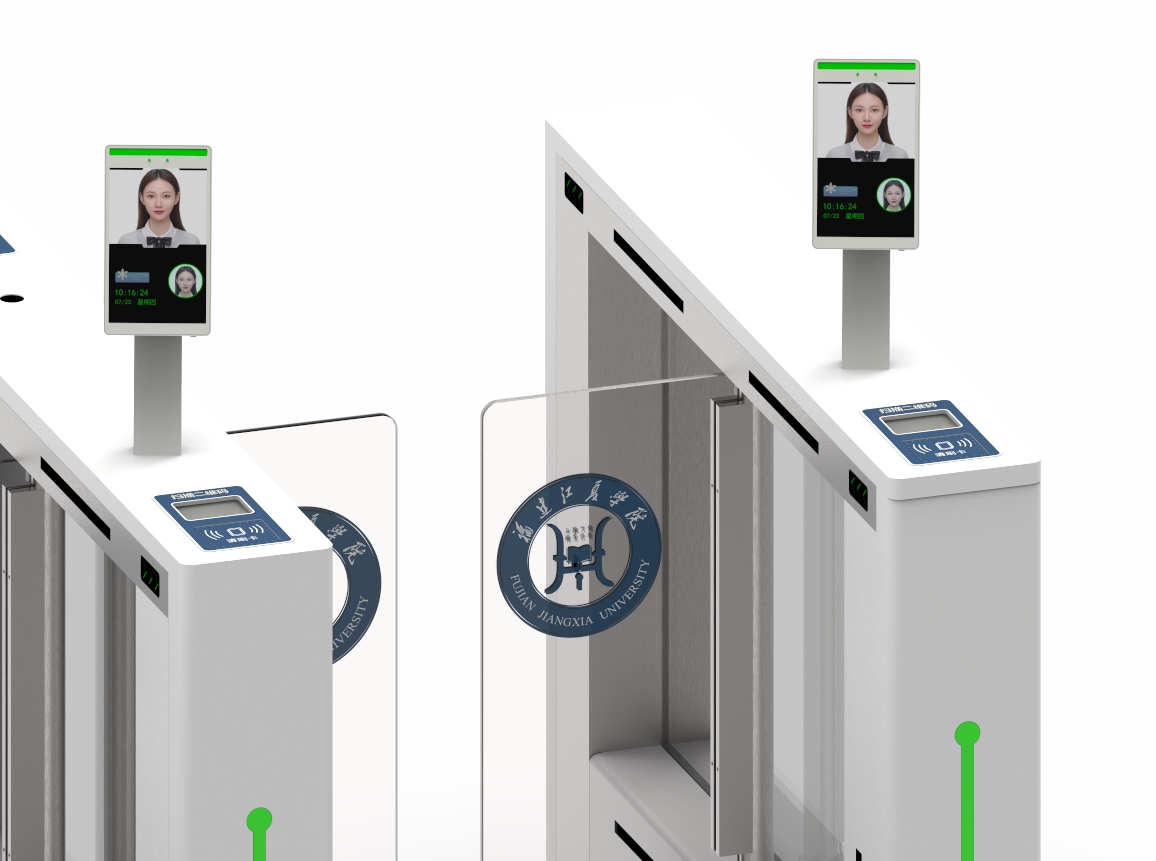 健康碼人臉測(cè)溫核驗(yàn)閘機(jī)