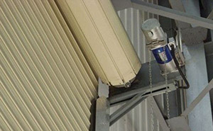 彩鋼板卷簾門 - 彩色卷閘門