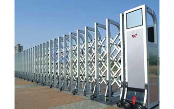 電動伸縮門 - 工廠電動伸縮門