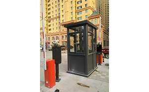 榮城金悅?cè)A俯道閘案例