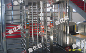 沈陽(yáng)火車站，和諧號(hào)車輛段，全高轉(zhuǎn)閘，指紋門禁機(jī)案例 - 中出網(wǎng)-智能出入口與停車充電門戶