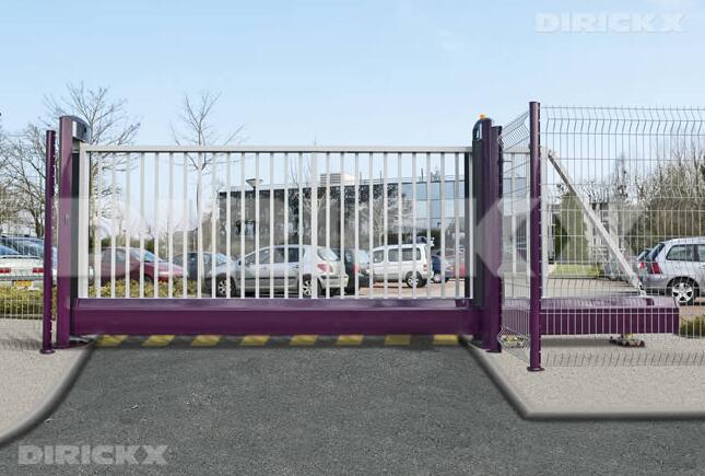 電機(jī)內(nèi)置無(wú)軌懸臂門(mén)