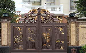 華南碧桂園翠山藍天別墅大門案例