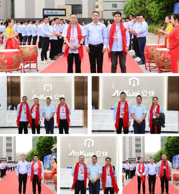 肖董帶隊(duì)隆重的歡迎儀式正式拉開安快2021年分部營銷峰會(huì)的序幕