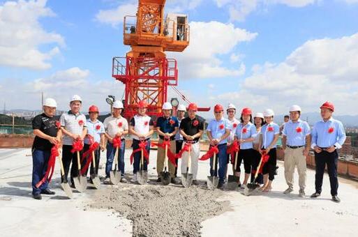 東莞塘廈石馬新地標(biāo)-安快3號，4號大樓成功封頂！