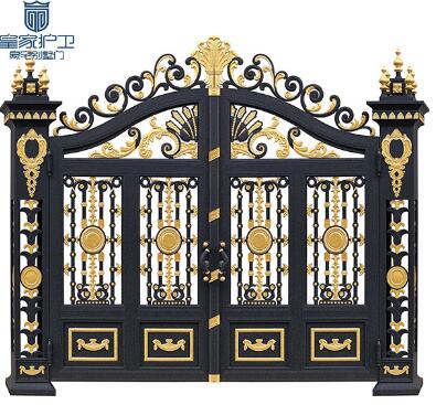 精雕別墅門