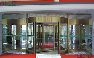 三翼旋轉門 - 三翼帶展箱旋轉門