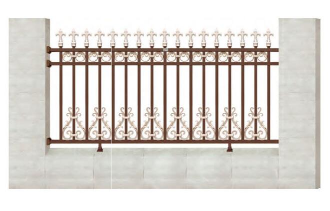 WL-17905護(hù)欄（名流深咖+藝術(shù)金黃）