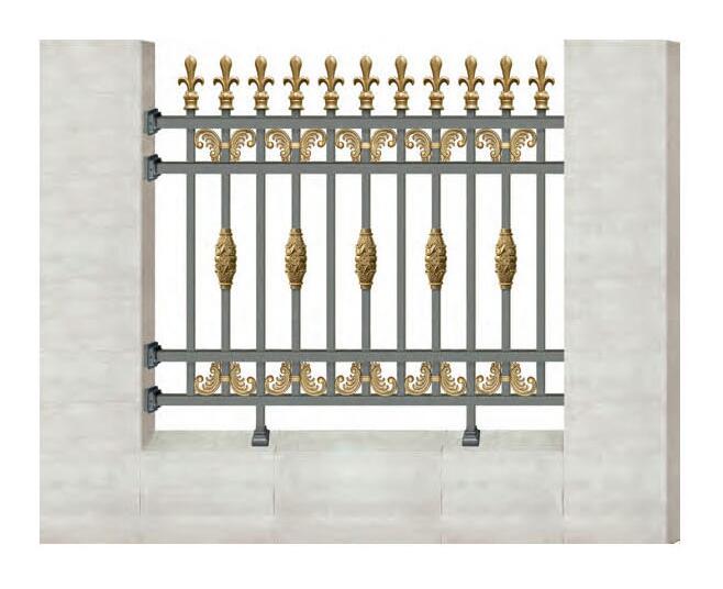 WL-19107護(hù)欄（深空灰+藝術(shù)金黃）