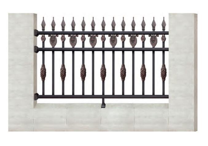 WL-19106護欄（名流銀咖+藝術(shù)淺紅）