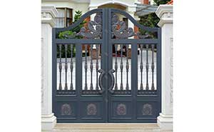 宮庭系列RG204別墅鋁藝庭院大門(mén)