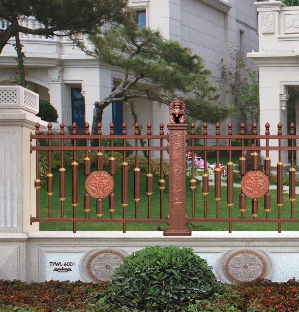 鋁藝護(hù)欄 - 別墅庭院欄圍爛