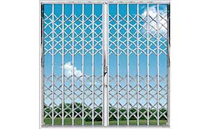 彎密欖加強(qiáng)型拉閘門