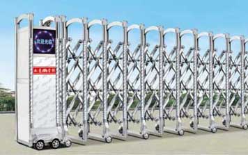 不銹鋼伸縮門 - JXD-2091-富貴門1號伸縮門