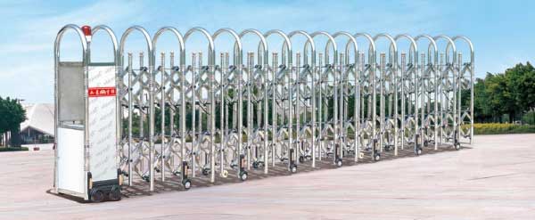 JXD-2099-大彎雙桿叉型伸縮門