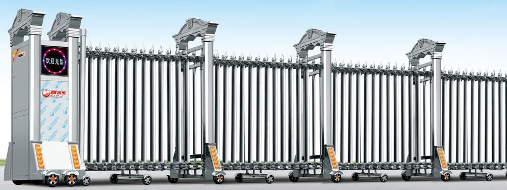 不銹鋼伸縮門 - 銘潤精拋不銹鋼伸縮門