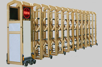 佛山出安智能電動伸縮門點(diǎn)綴北大資源博雅濱江