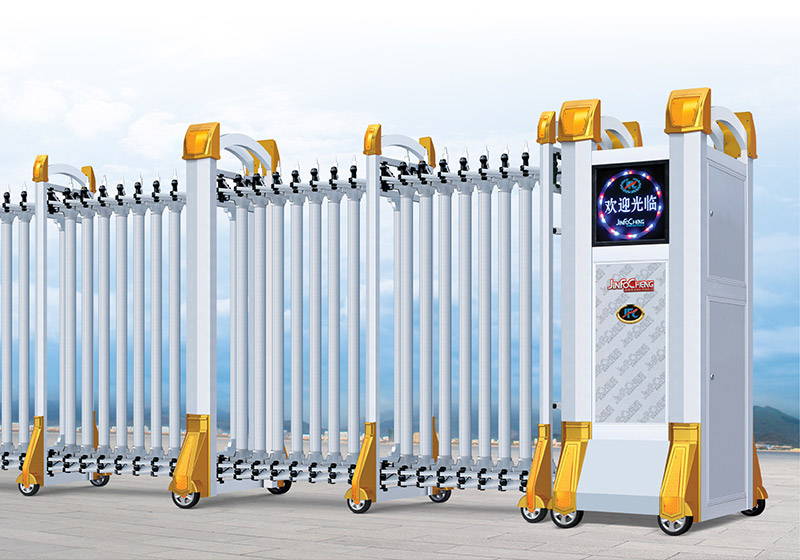 鋁合金伸縮門 - 理念A1單排（銀）