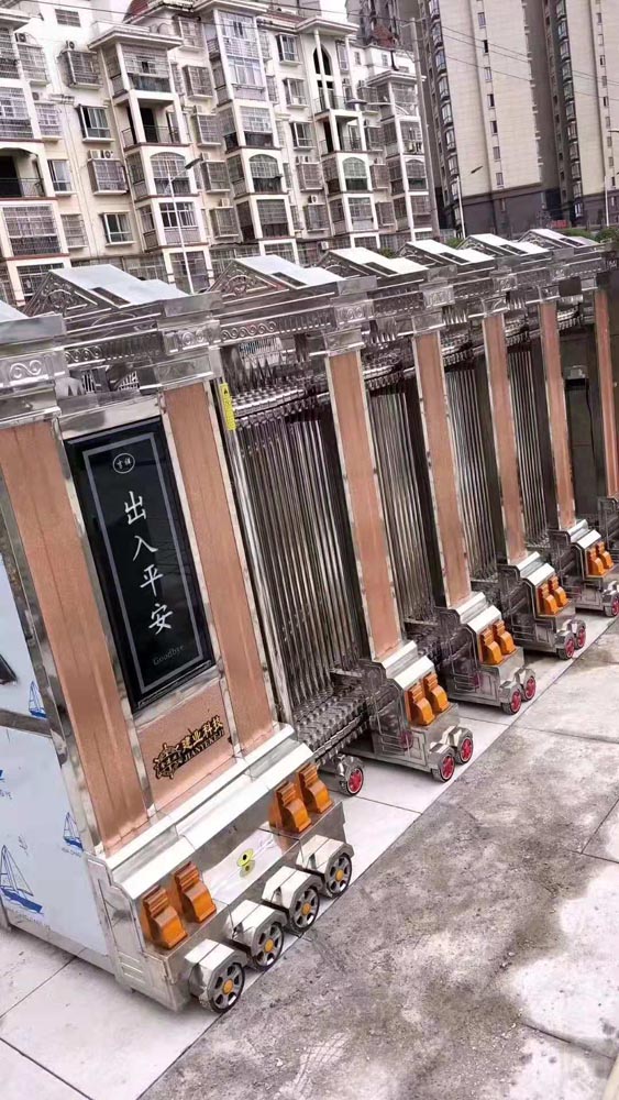 金碧輝煌工程案例 - 中出網(wǎng)-智能出入口與停車充電門戶