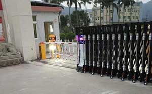 宿州市中級(jí)人民法院電動(dòng)伸縮門案例