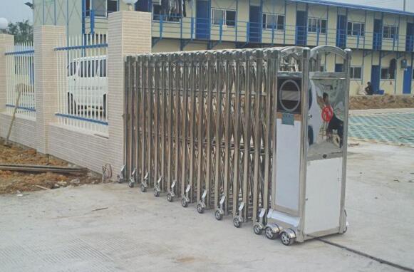 保定市女子職業(yè)中專學校一直信賴保定出安智能伸縮門