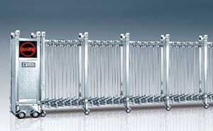 上海出安智能電動(dòng)伸縮門彰顯頤盛御中環(huán)項(xiàng)目不凡品味