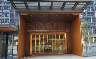 深圳龍華希爾頓逸林酒店自動(dòng)門工程案例