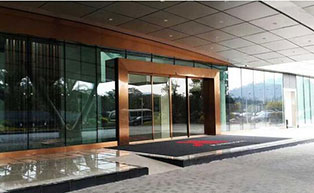 順德美的萬豪酒店自動(dòng)門工程案例