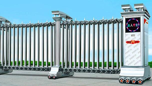 唐山出安智能電動(dòng)伸縮門(mén)進(jìn)駐唐山市永興鋁型材有限公司