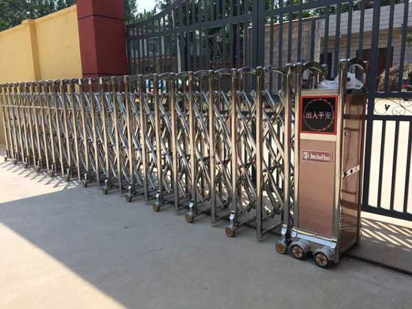 喜迎徐州出安智能電動(dòng)伸縮門進(jìn)駐江蘇省運(yùn)河中學(xué)