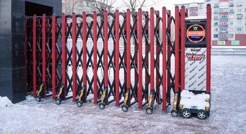 溫州出安智能伸縮門順利進(jìn)駐溫州奧來電器有限公司