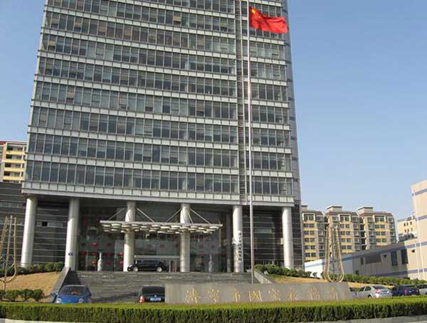 喜迎濟寧出安智能電動伸縮門進駐濟寧市國稅局