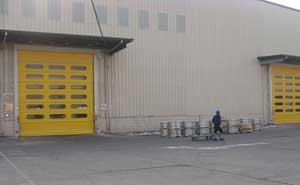 快速堆積門 - 采光快速堆積門