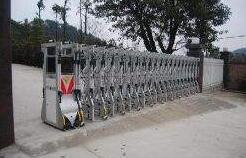 滄州出安智能伸縮門(mén)帶給凱德悅瀾灣的形象展示