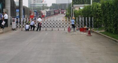 滄州出安智能伸縮門進(jìn)駐滄州體育運(yùn)動(dòng)學(xué)校