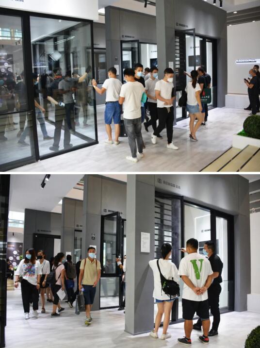 榮高門窗一系列新品啟動了創(chuàng)新的“按鈕”