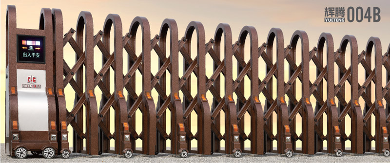 輝騰004B鋁合金伸縮門