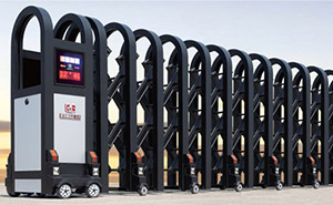 鋁合金伸縮門(mén) - 輝騰005B鋁合金伸縮門(mén)