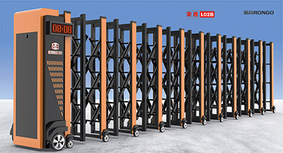 鋁合金伸縮門 - 榮膺L02B