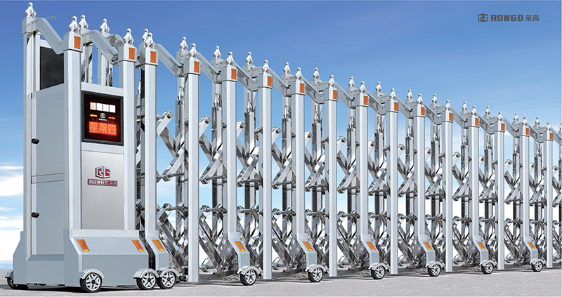 精鋼G001不銹鋼伸縮門