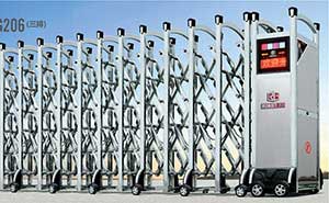 不銹鋼伸縮門 - 精鋼G206（三排）不銹鋼伸縮門